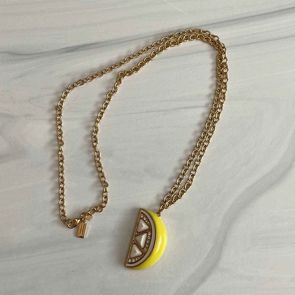Kate Spade Lemon necklace
